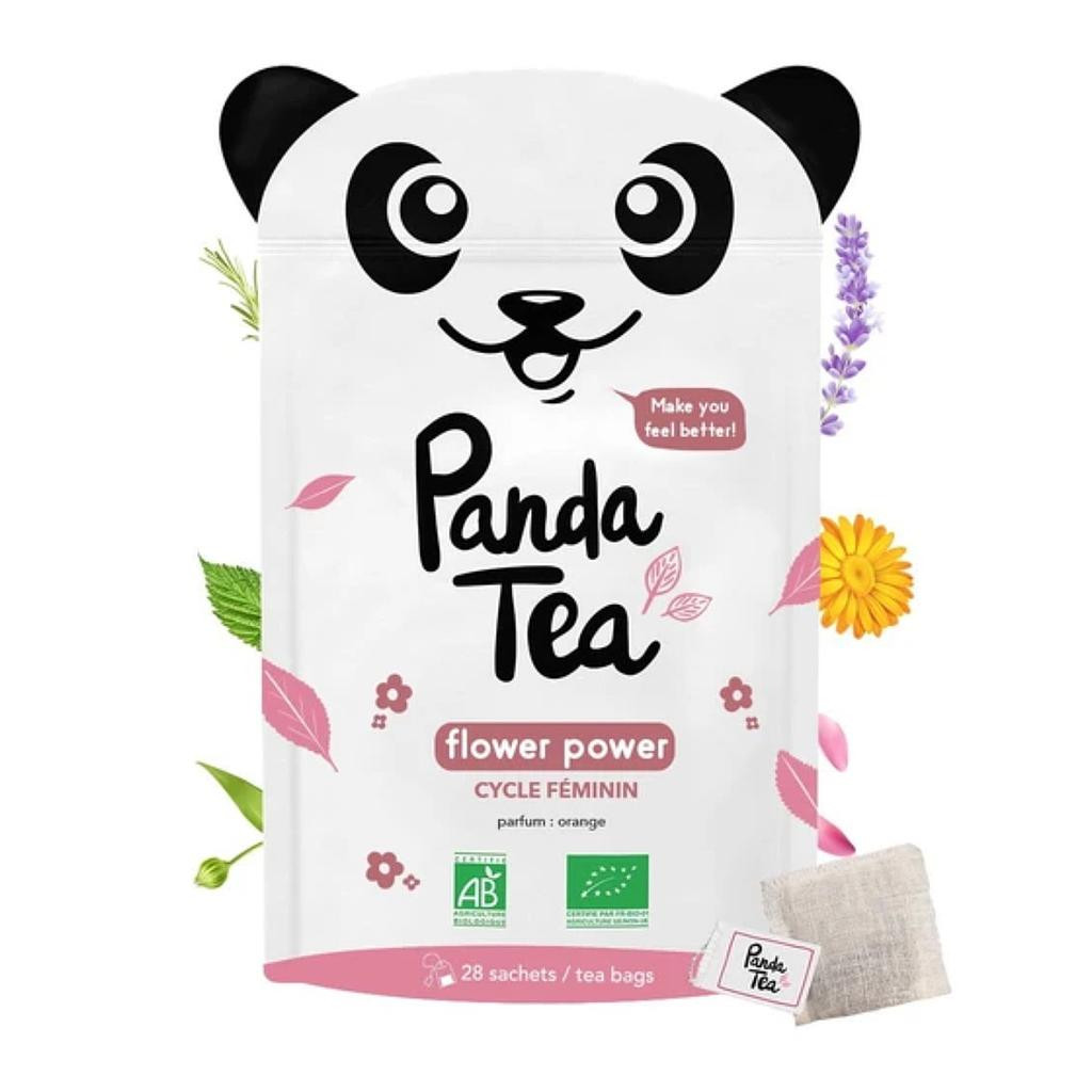 [NgRT011uyRT0011056] Flower Power Panda Tea