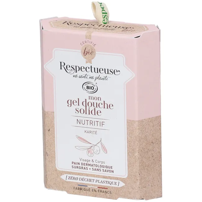 [NgRT011uyRT0011342] Mon Gel Douche Solide Nutritif Bio Respectueuse 