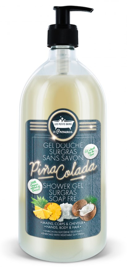 [NgRT011uyRT0011790] Gel Douche Cocktail Pina Colada Les Petits Bains de Provence