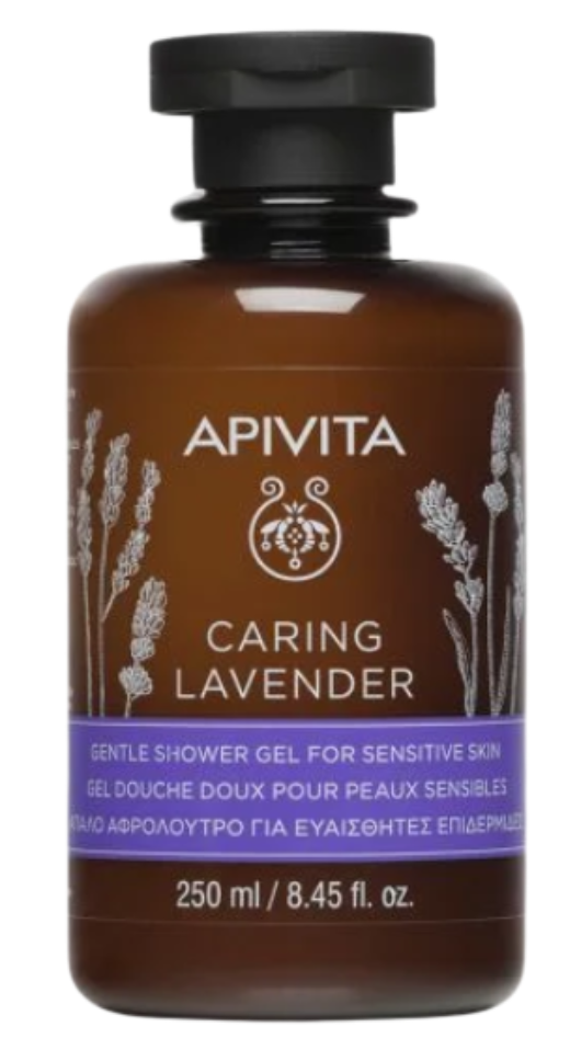 [NgRT011uyRT0011796] Gel Douche Doux pour Peaux Sensibles Caring Lavender Apivita
