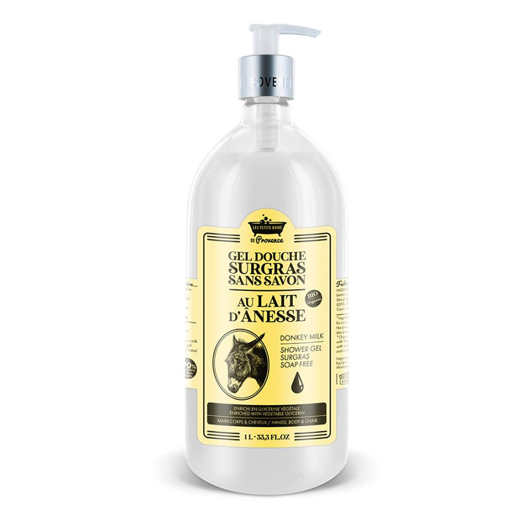 [NgRT011uyRT0011855] Gel Douche au Lait d'Anesse Les Petits Bains de Provence