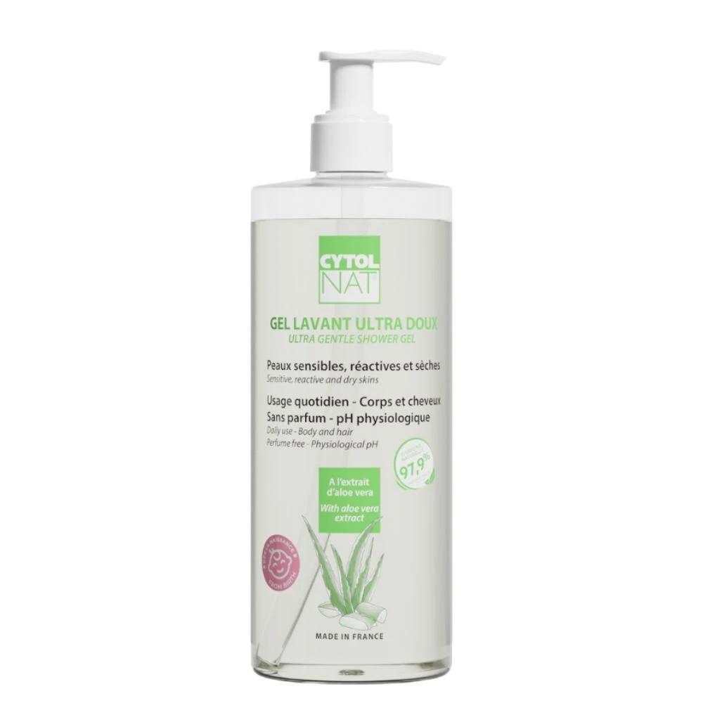 [NgRT011uyRT0011888] Gel Lavant Ultra Doux Visage Corps Cheveux 500 ml Cytolnat 