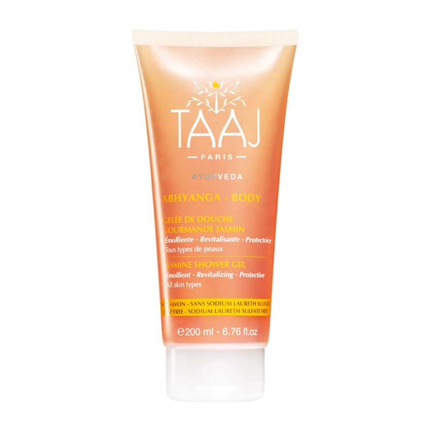 [NgRT011uyRT0011995] Abhyanga Gelée de Douche Gourmande Jasmin 200ml Taaj