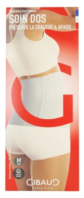 Gibaud Soin Dos Ceinture Chaleur Anthracite Hauteur 30 cm
