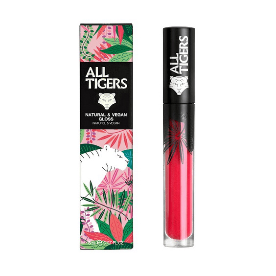 [NgRT011uyRT0012363] Gloss Vegan Rouge Framboise All Tigers