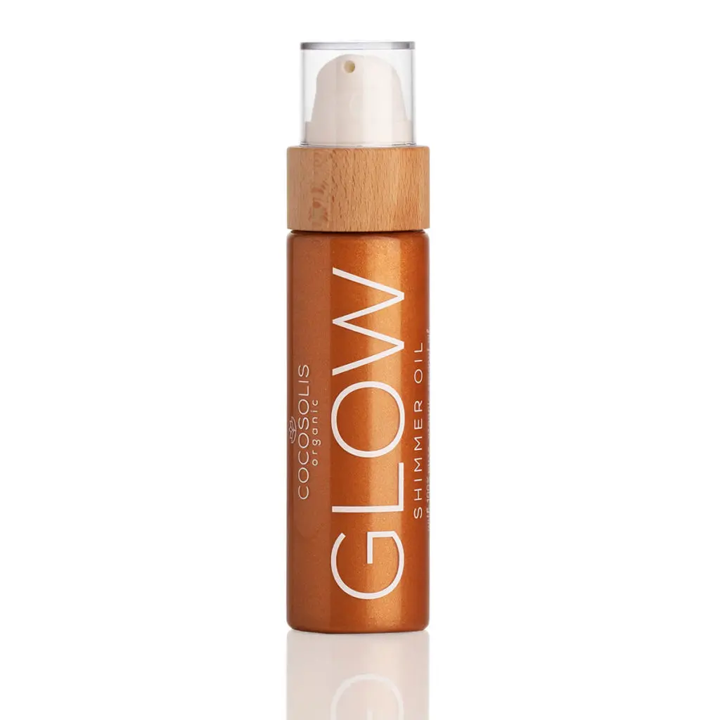[NgRT011uyRT0012369] Glow Huile Sèche Lumineuse Pailletée 110ml Cocosolis