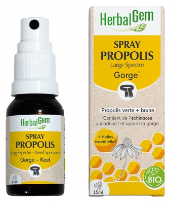 [NgRT011uyRT0013057] Spray Propolis Large Spectre 15ml HerbalGem