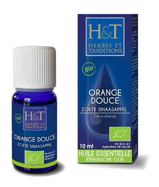 [NgRT011uyRT0013390] Huile Essentielle d'Orange Douce Bio Herbes & Traditions