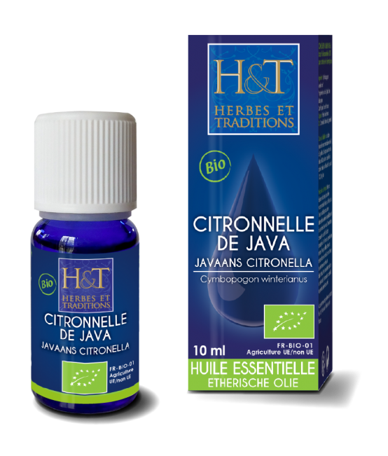 Huile Essentielle de Citronnelle de Java Bio Herbes & Traditions