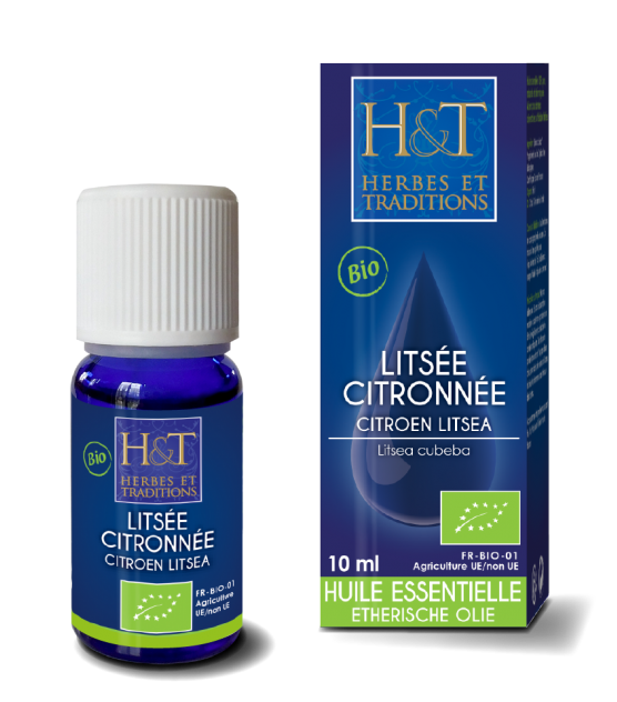 [NgRT011uyRT0013418] Huile Essentielle de Litsée Citronnée Bio Herbes & Traditions