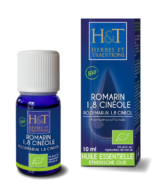 [NgRT011uyRT0013429] Huile Essentielle de Romarin 1,8 Cinéole Bio Herbes & Traditions