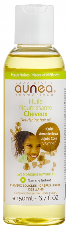 Huile Nourrissante Cheveux 150 ml Aunéa