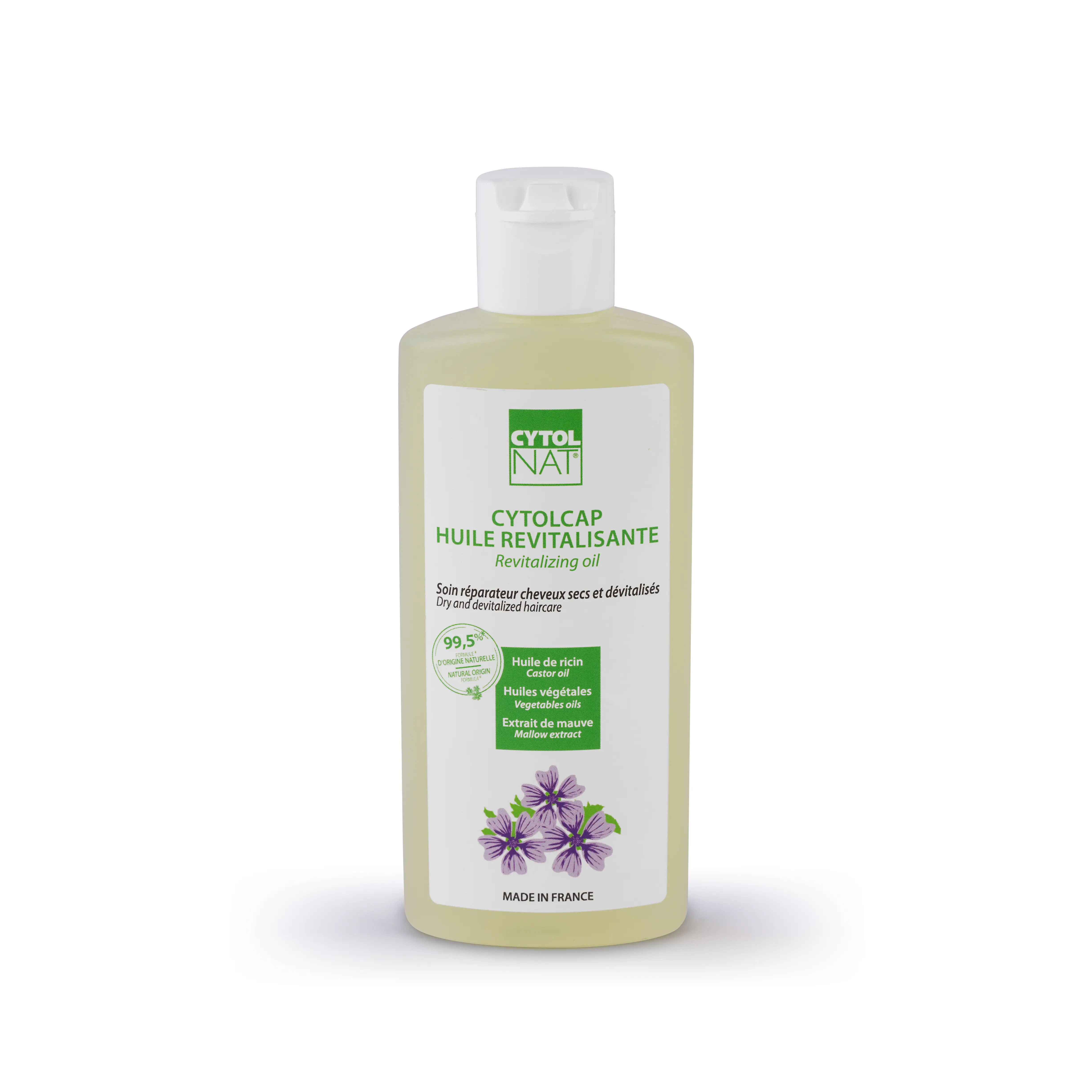 [NgRT011uyRT0013449] Huile Revitalisante Soin pour Cheveux Secs et Dévitalisés Avant Shampooing 150 ml Cytolnat