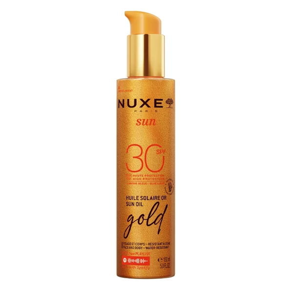 [NgRT011uyRT0013455] Huile Solaire SPF30 Gold 150ml Nuxe Sun