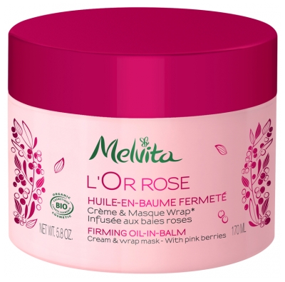 [NgRT011uyRT0014949] L'Or Rose Huile-En-Baume Fermeté Bio 170ml Melvita