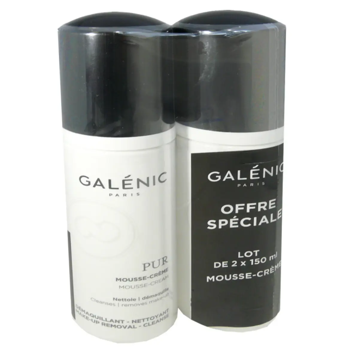 [NgRT011uyRT0015059] Pur Mousse Crème Démaquillant 2 x 150ml Galénic