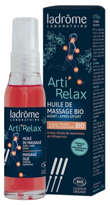 [844FgT00004vy6m] Ladrôme Arti'Relax Huile de Massage Bio 50 ml