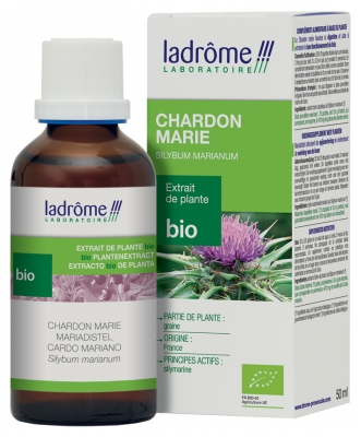 [844FgT00004vy76] Ladrôme Extrait de Plante Bio Chardon Marie 50 ml