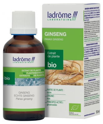 [844FgT00004vy7a] Ladrôme Extrait de Plante Bio Ginseng 50 ml