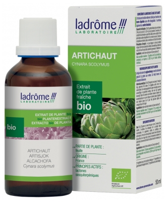 [844FgT00004vy7f] Ladrôme Extrait de Plante Fraîche Bio Artichaut 50 ml