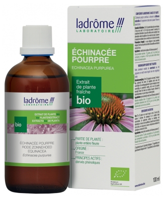 [844FgT00004vy7l] Ladrôme Extrait de Plante Fraîche Bio Echinacée Pourpre 100 ml