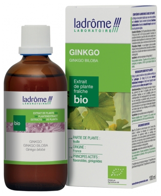 [844FgT00004vy7o] Ladrôme Extrait de Plante Fraîche Bio Ginkgo 100 ml