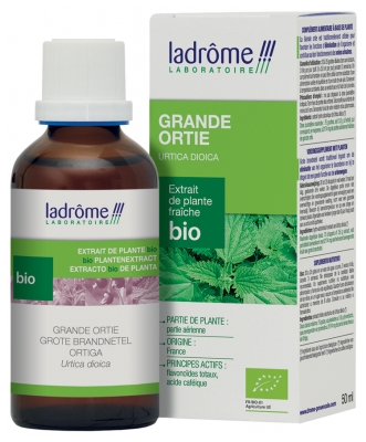 [844FgT00004vy7q] Ladrôme Extrait de Plante Fraîche Bio Grande Ortie 50 ml