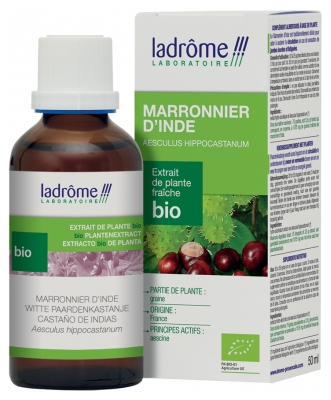 [844FgT00004vy7r] Ladrôme Extrait de Plante Fraîche Bio Marronnier d'Inde 50 ml