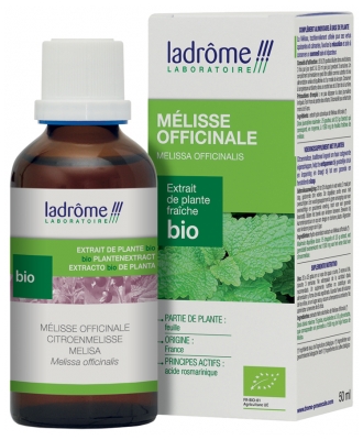 [844FgT00004vy7t] Ladrôme Extrait de Plante Fraîche Bio Mélisse Officinale 50 ml