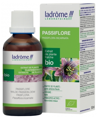[844FgT00004vy7v] Ladrôme Extrait de Plante Fraîche Bio Passiflore 50 ml