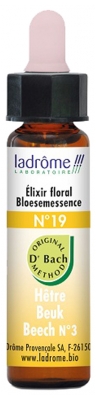 Ladrôme Fleurs De Bach Elixir Floral N°19 : Hêtre Bio 10 ml