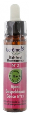 [844FgT00004vy8e] Ladrôme Fleurs De Bach Elixir Floral N°2 : Ajonc Bio 10 ml
