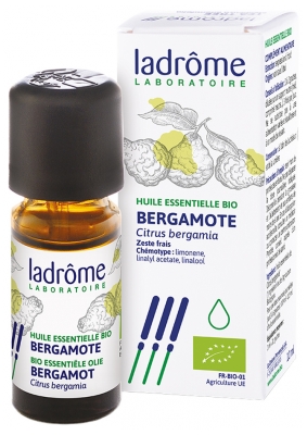 [844FgT00004vy8u] Ladrôme Huile Essentielle Bergamote (Citrus bergamia) Bio 10 ml