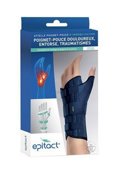 [NgRT011uyRT0002478] Attelle Poignet Pouce Droit Immobilisation Epitact