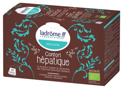 Ladrôme Infusion Bio Confort Hépatique 20 Sachets