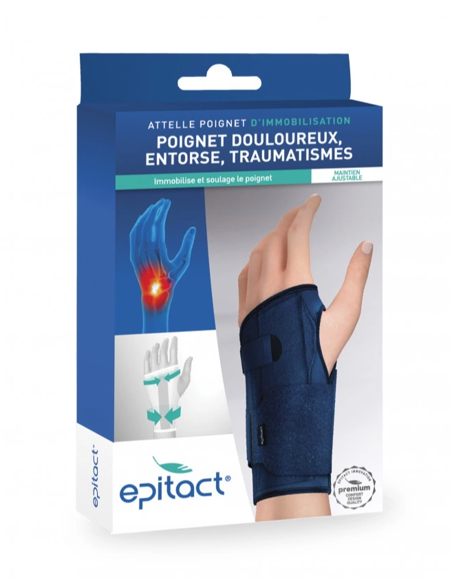 [NgRT011uyRT0002482] Attelle Poignet d'Immobilisation L Epitact