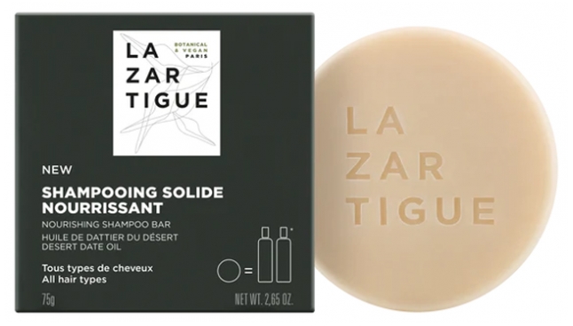 [NgRT011uyRT0016194] Lazartigue Shampoing Solide Nourrissant 75g