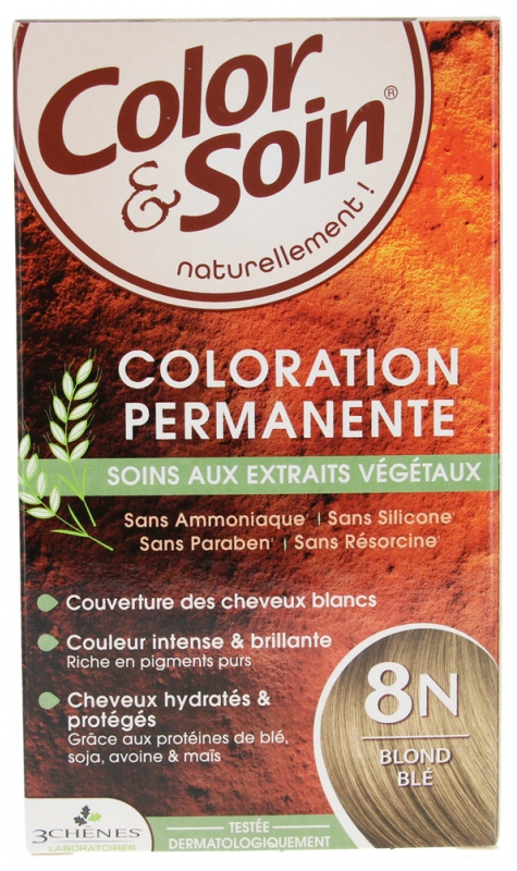 [NgRT011uyRT0016577] Color & Soin Coloration Femme 8N Les 3 Chênes 