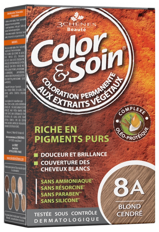 [NgRT011uyRT0016578] Color & Soin Blond cendré 8A Les 3 Chênes 