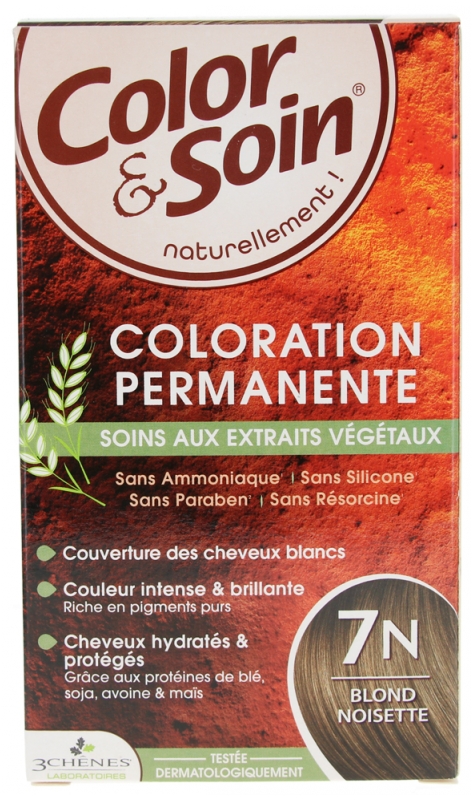 [NgRT011uyRT0016588] Color & Soin Blond noisette 7N Les 3 Chênes 