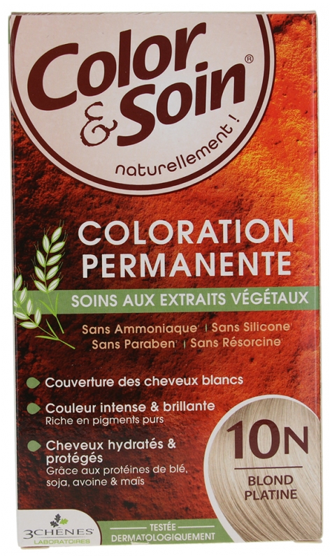[NgRT011uyRT0016589] Color & Soin Blond platine 10N Les 3 Chênes