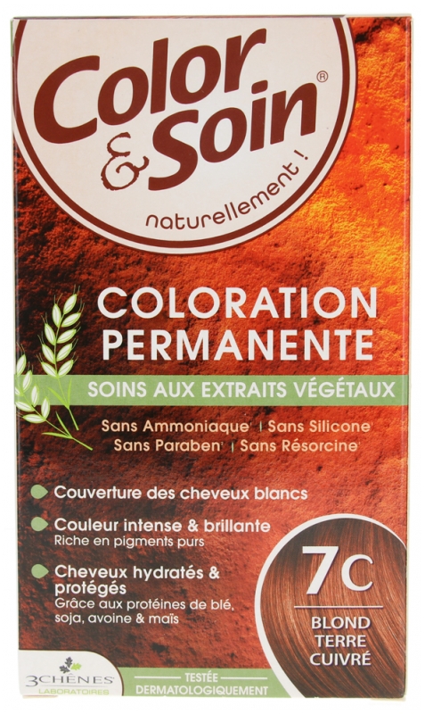[NgRT011uyRT0016591] Color & Soin Blond terre cuivre Les 3 Chênes 