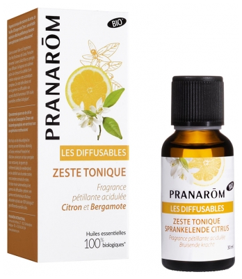 [NgRT011uyRT0016668] Les Diffusables Zeste Tonique Bio 30ml Pranarôm 