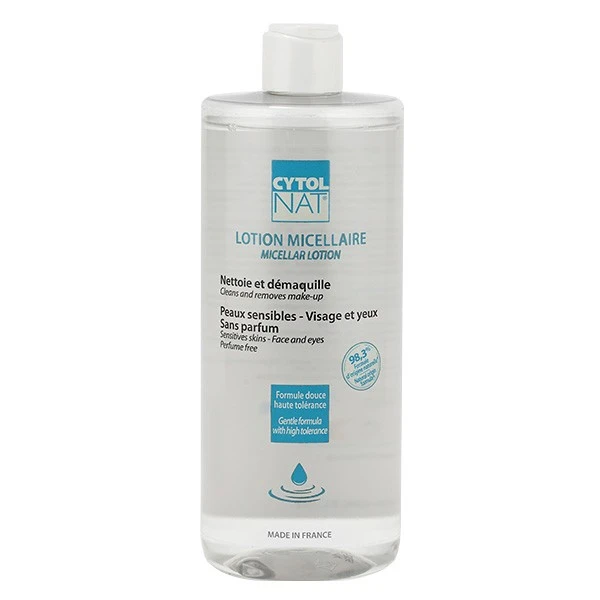 [NgRT011uyRT0016992] Lotion Micellaire Nettoie Démaquille en Douceur 500 ml Cytolnat