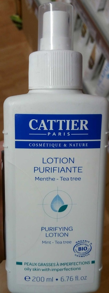 [NgRT011uyRT0016998] Cattier Lotion Purifiante Bio 200 ml