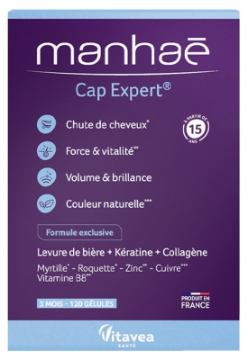 Manhaé Cap Expert 15+ 3 mois Nutrisanté Vitavea