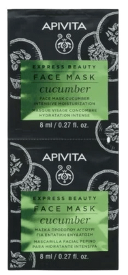 [NgRT011uyRT0018099] Masque Visage Hydratation Intense au Concombre Express Beauty Apivita