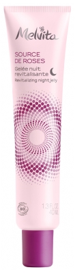 [NgRT011uyRT0018540] Melvita Source de Roses Gelée Nuit Revitalisante Bio 40 ml