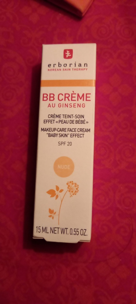 [NgRT011uyRT0002767] BB Crème au Ginseng 15ml Nude Erborian