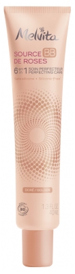 [NgRT011uyRT0002772] BB crème certifiée bio Source de Roses teinte dorée 40ml Melvita